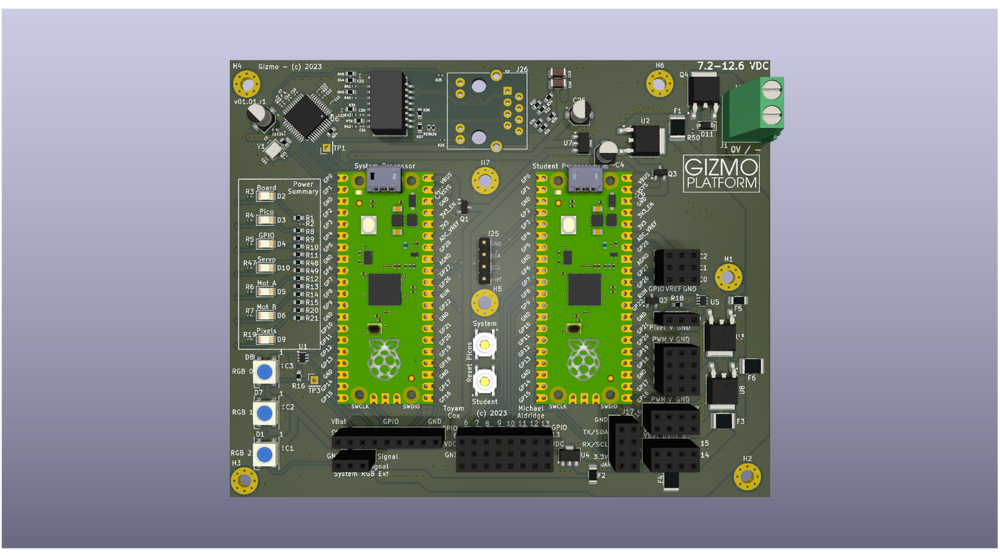 Gizmo v1.1 Carrier Board