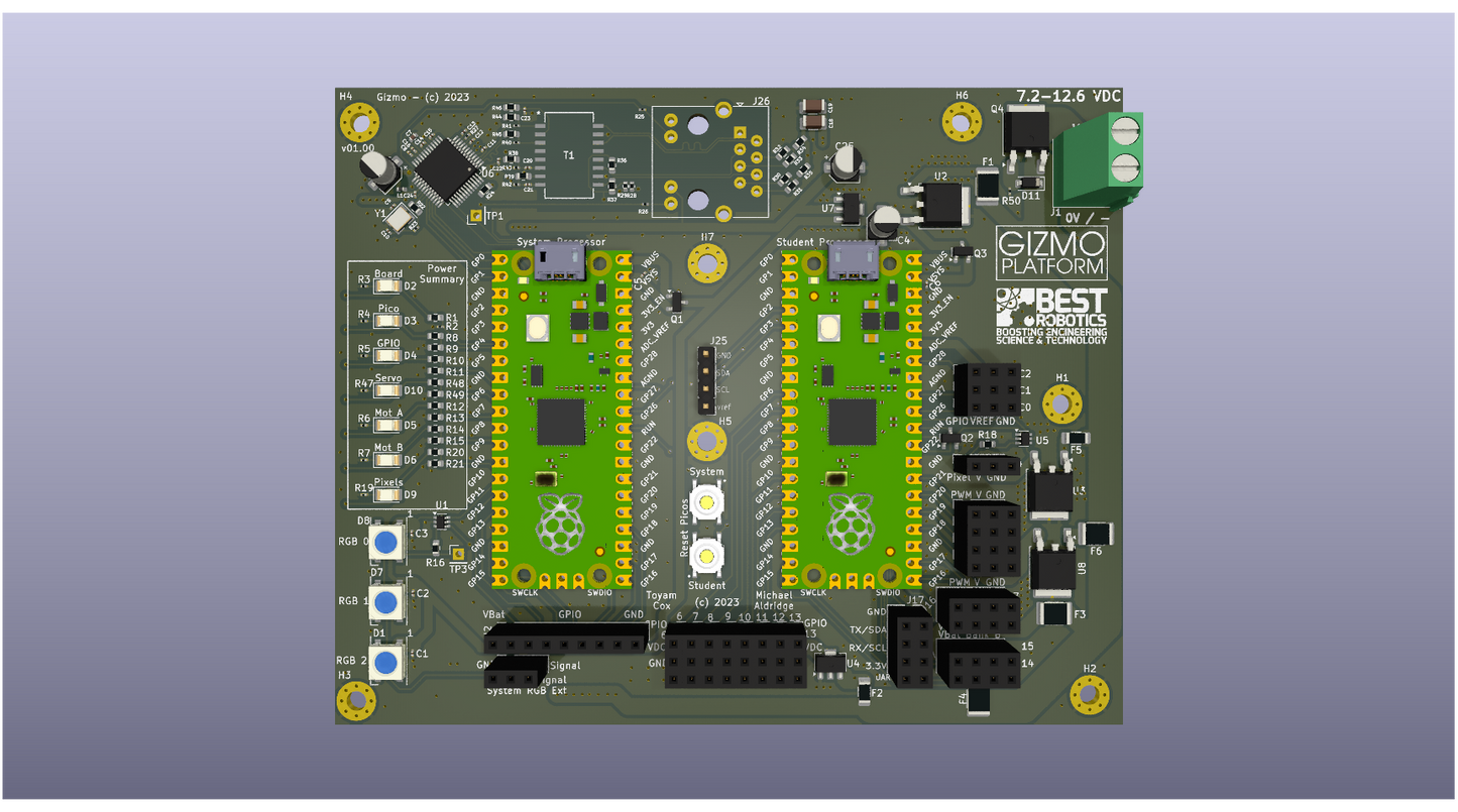 Gizmo v1.0 Carrier Board